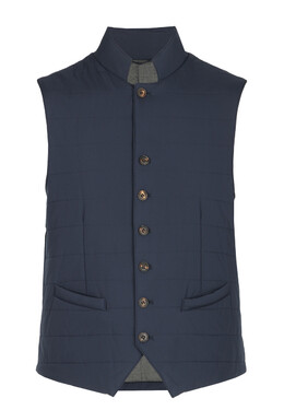 Corneliani: Синий жилет 