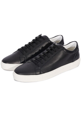 Corneliani: Чёрные кеды 