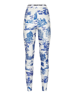 Philipp Plein: Белые легинсы 