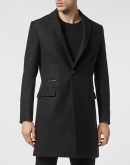 Philipp Plein: Чёрное пальто 