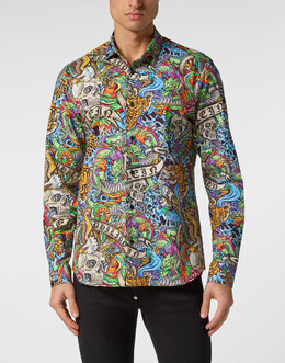 Philipp Plein: Военные рубашка 