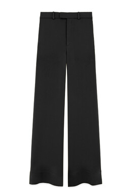 Saint Laurent: Шёлковые брюки 