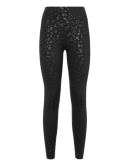 Plein Sport: Чёрные легинсы 
