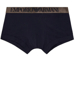 Emporio Armani Underwear: Синие трусы 