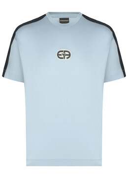 Emporio Armani: Синяя футболка 