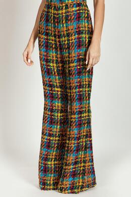 Balmain: Твидовые брюки 