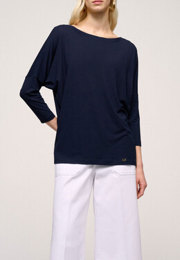 Luisa Spagnoli: Синяя футболка 