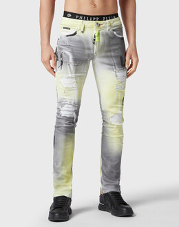 Philipp Plein: Прямые джинсы 