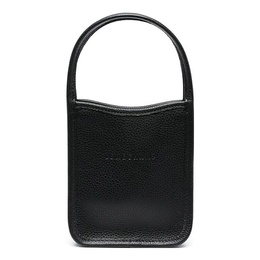 LONGCHAMP: Чёрная сумка  Le Foulonné