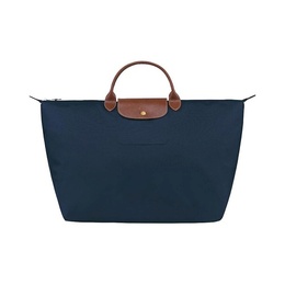 LONGCHAMP: Синяя сумка  Le Pliage