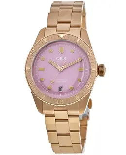 Oris Divers Sixty-Five Cotton Candy Bronze Unisex Watch - Model 01 73377713158-07