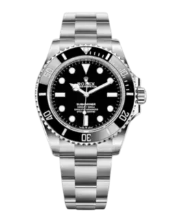 Rolex Submariner No Date 124060, Black Dial, Men's Watch
