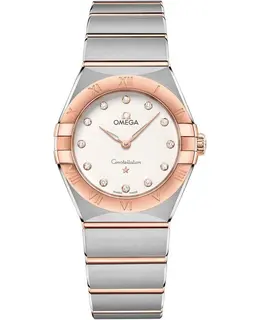Authentic Omega Constellation Manhattan Quartz Watch Model 13120286052001
