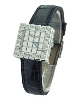Chopard Women's Luxury Watch Ice Cube Mirror Dial Model 136815-1001