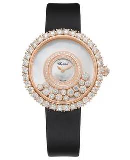 Chopard Happy Diamonds Mother of Pearl Diamond Women's Watch - Model 204445-5001