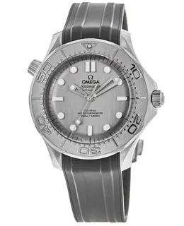 Omega Seamaster Diver 300M Automatic Grey Dial Stainless Steel Men's Watch Reference 210.32.42.20.06.002