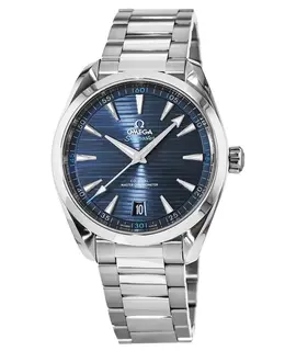 Omega Seamaster Aqua Terra 150M Blue Dial Steel Men's Watch Model 220.10.41.21.03.001