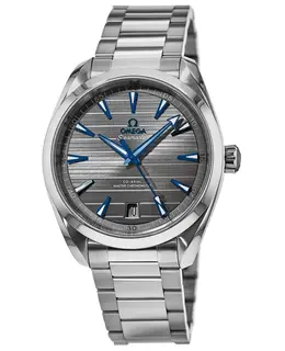 Omega Seamaster Aqua Terra Master Co-Axial Grey Dial Men's Watch Model 220.10.41.21.06.001