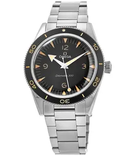 Brand New Authentic Omega Seamaster 300M 'Black Dial Steel' Model NO. 234.30.41.21.01.001