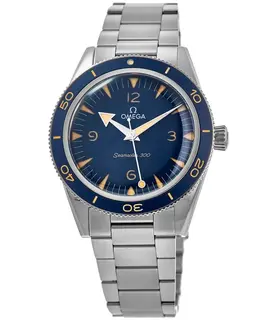 Omega Seamaster Model 234.30.41.21.03.001 Blue Dial Steel Men's Watch