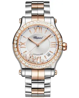 Chopard Happy Sport Medium 278559-6025 - Rose Gold Tone Dial, Automatic Movement