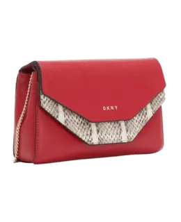 DKNY Lisa Red Leather Women's Clutches r11gym42rtp