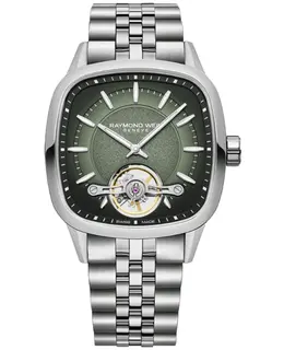 Raymond Weil Authentic Automatic Steel Men's Watch 2790-ST-52051 Green Dial