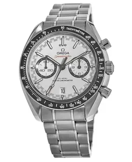 Omega Speedmaster Racing Chronometer White Dial Stainless Steel Men's Watch Model 329.30.44.51.04.001