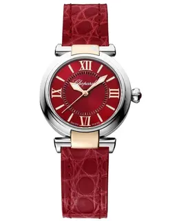 Brand New Authentic Chopard Imperiale Automatic Red Dial Women's Watch 388563-6016