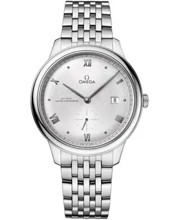 Omega De Ville Prestige Co-Axial Master Chronometer Small Seconds 41mm Silver Dial Steel Men's Watch 434.10.41.20.02.001