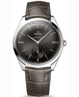 Authentic Omega De Ville Tresor Grey Dial Men's Watch Model 435.13.40.21.06.001