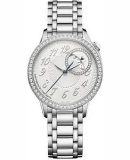 Brand New Authentic Vacheron Constantin Egerie Self-Winding White Dial Diamond Steel Men's Watch Model 4605F/110A-B495