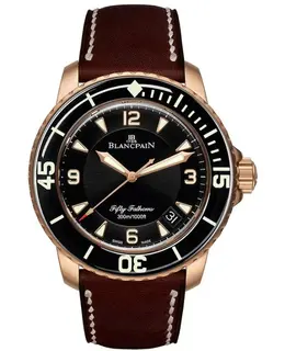 Authentic New Blancpain Fifty Fathoms Men's Watch Model 5015a-3630-63b