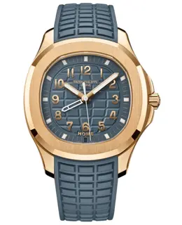Patek Philippe Aquanaut Blue-Gray Dial Rubber Strap Men's Watch 5269r-001