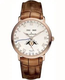 Blancpain Villeret Calendar 8 Jours Men's Watch Model 6639-3642-55B
