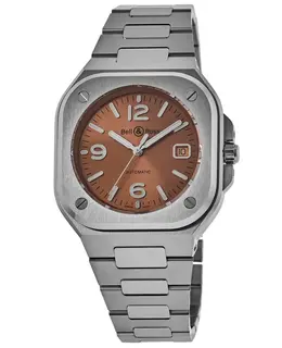 Bell & Ross BR 05 Brown Dial Steel Men's Watch br05a-br-st/sst