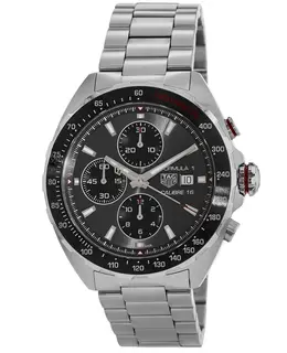 Brand New Tag Heuer Formula 1 Automatic Chronograph Grey Dial Steel Men's Watch CAZ2012.BA0876