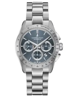Hamilton Jazzmaster Performer Auto Chronograph Blue Dial h36656140