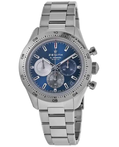Zenith Chronomaster Sport Automatic Blue Dial Steel Men's Watch - Model 03.3114.3600/51.M3100 (blue, arb9272)