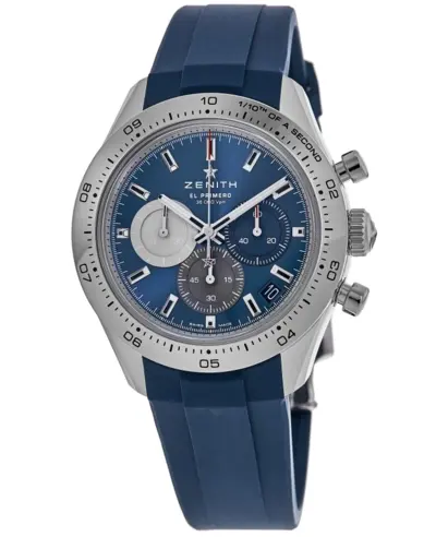 Authentic Zenith Chronomaster Sport Automatic Chronograph - Model 03.3114.3600/51.R950 (blue, arb9273)