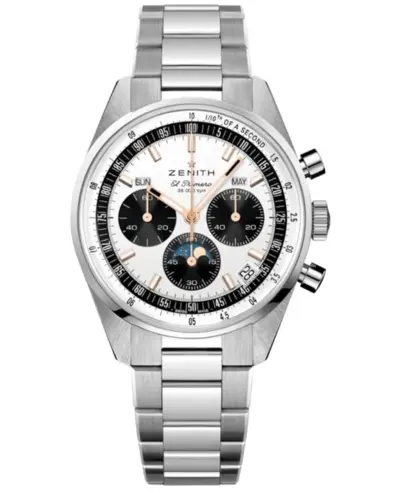 Zenith Chronomaster Original Panda Dial Men's Watch Model 03.3400.3610/38.M3200 (white, arb9288)