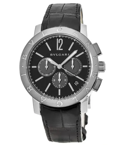 Bulgari Black Chronograph Automatic Men's Watch Model 102043 (BB41BSLDCH) (black, arb9313)