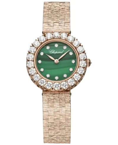 Brand New Authentic Chopard L'Heure Du Diamant. Model 10A1785321 10A178-5321 (green, arb9335)
