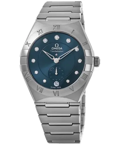 Omega Constellation Star Ladies Watch Model 131.10.34.20.53.001 (blue, arb9388)