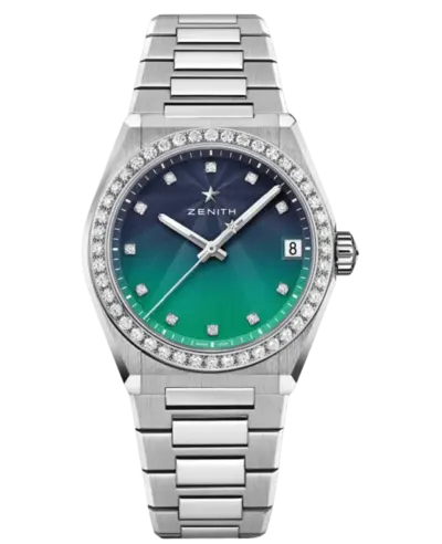 Zenith Defy Midnight Automatic - Model 16.9200.670/34.mi001 (green, arb9576)