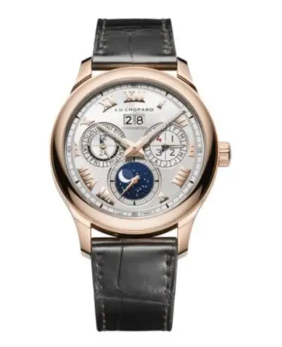 Model 161927-5001 Chopard L.U.C Silver Dial Automatic Chronograph Watch (arb9587)