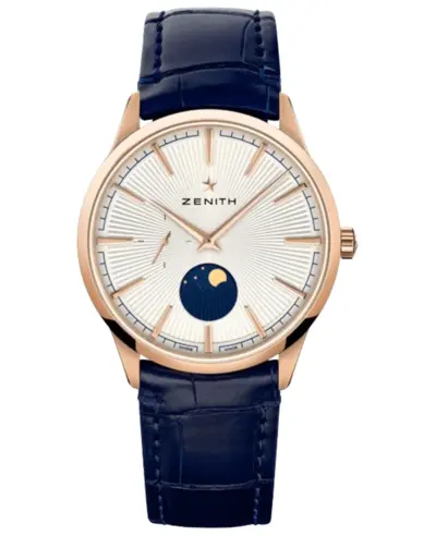 New Authentic Zenith Elite Moonphase Automatic Watch Model 18.3100.692/01.c922 (arb9633)
