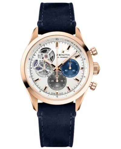 Authentic Zenith Chronomaster Open Automatic Chronograph Watch Model 18.3300.3604/69.C922 (arb9639)