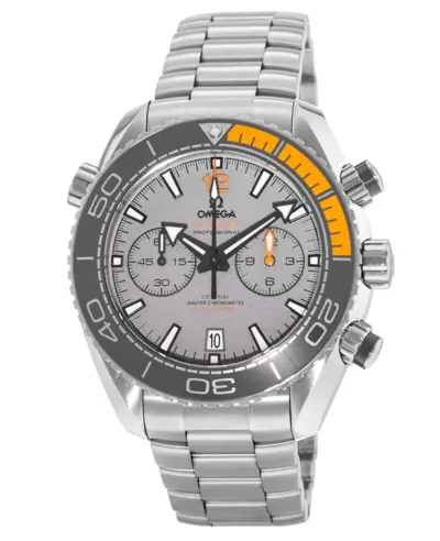 Omega Seamaster Planet Ocean 600M Chronograph Grey Dial Titanium Men's Watch Model: 215.90.46.51.99.001 (arb9747)