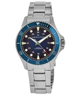 Hamilton Khaki Navy Scuba H82505140 Blue Dial Steel Men's Automatic Watch